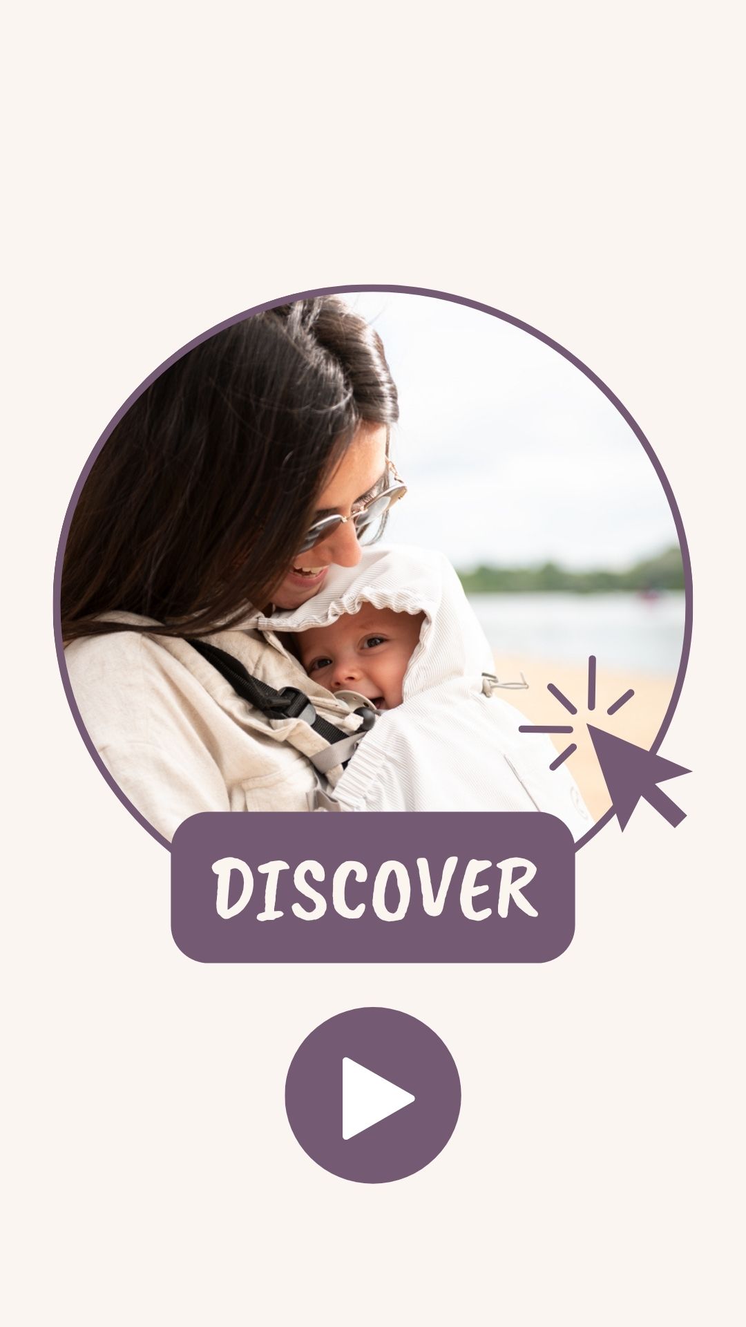 Perfect for babyweing, in the car and in the stroller