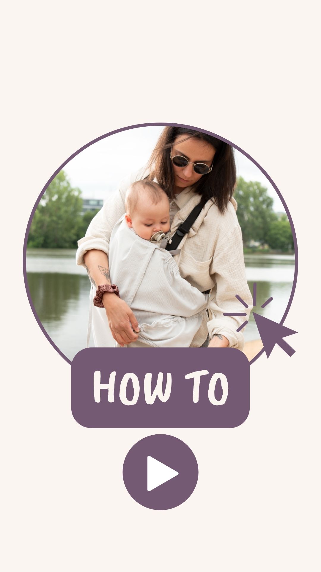 Perfect for babywearin,g in the stroller  and for the car seat